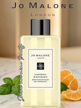 Jo Malone Lime Basil And Mandarin Luxury Hand & Body Wash 3.4 Fl Oz
